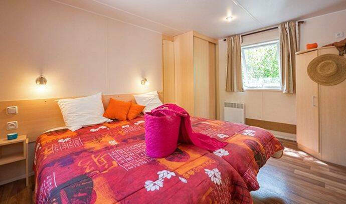 Mobil-home | Comfort | 2 Ch. | 4 pers. | Terrasse surélevée | A/C | TV 5