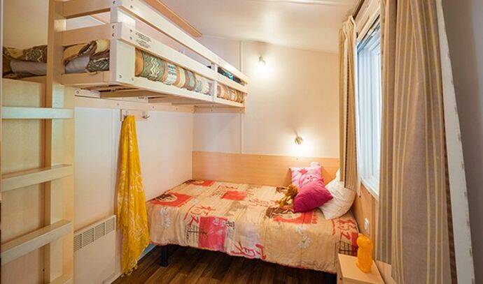 Mobil-home | Comfort | 2 Ch. | 4 pers. | Terrasse surélevée | A/C | TV 6