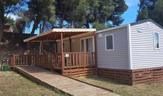 Mobil-home PMR | Comfort | 2 Ch. | 4 pers. | Terrasse surélevée | A/C | TV 0