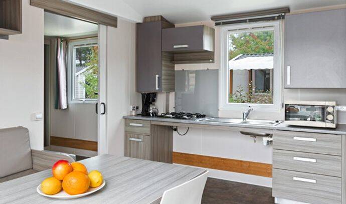 Mobil-home PMR | Comfort | 2 Ch. | 4 pers. | Terrasse surélevée | A/C 3