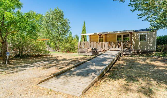 Mobil-home PMR | Comfort | 2 Ch. | 4 pers. | Terrasse surélevée | A/C 0