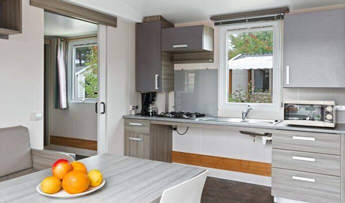 Mobil-home PMR | Comfort | 2 Ch. | 4 pers. | Terrasse surélevée | A/C 1