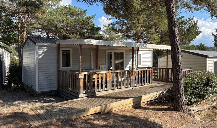 Mobil-home PMR | Comfort | 2 Ch. | 4 pers. | Terrasse surélevée | A/C 0