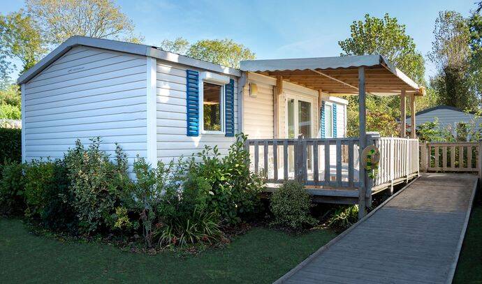 Mobil-home PMR | Comfort | 2 Ch. | 4 pers. | Terrasse surélevée | TV 0
