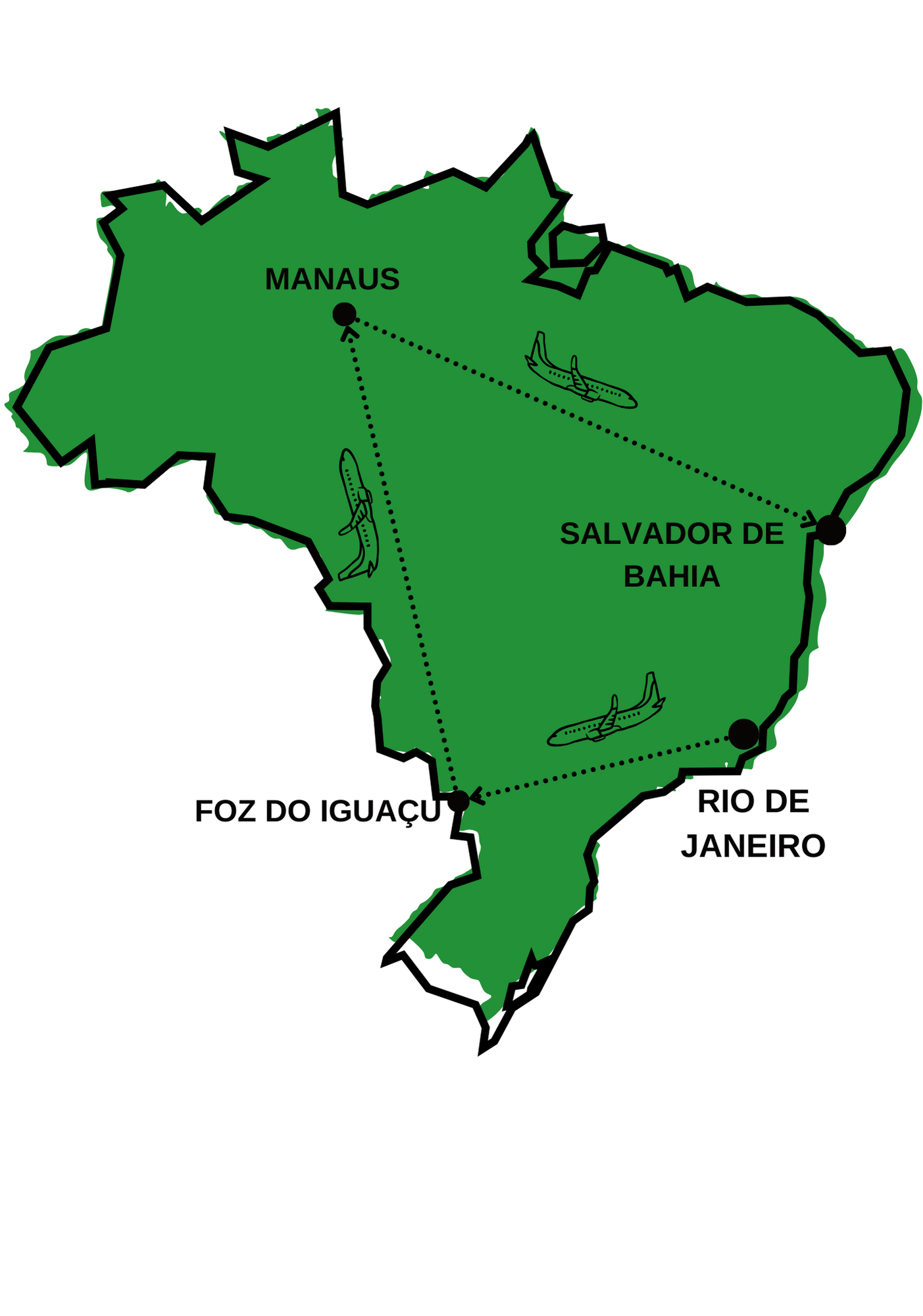 Circuit Les Incontournables du Brésil en Privatif