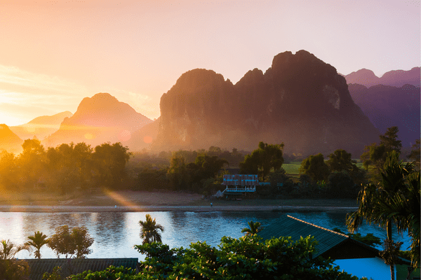 Circuit Laos, Cambodge, Vietnam, Grand Panorama d'Indochine et plage à Ho Tram