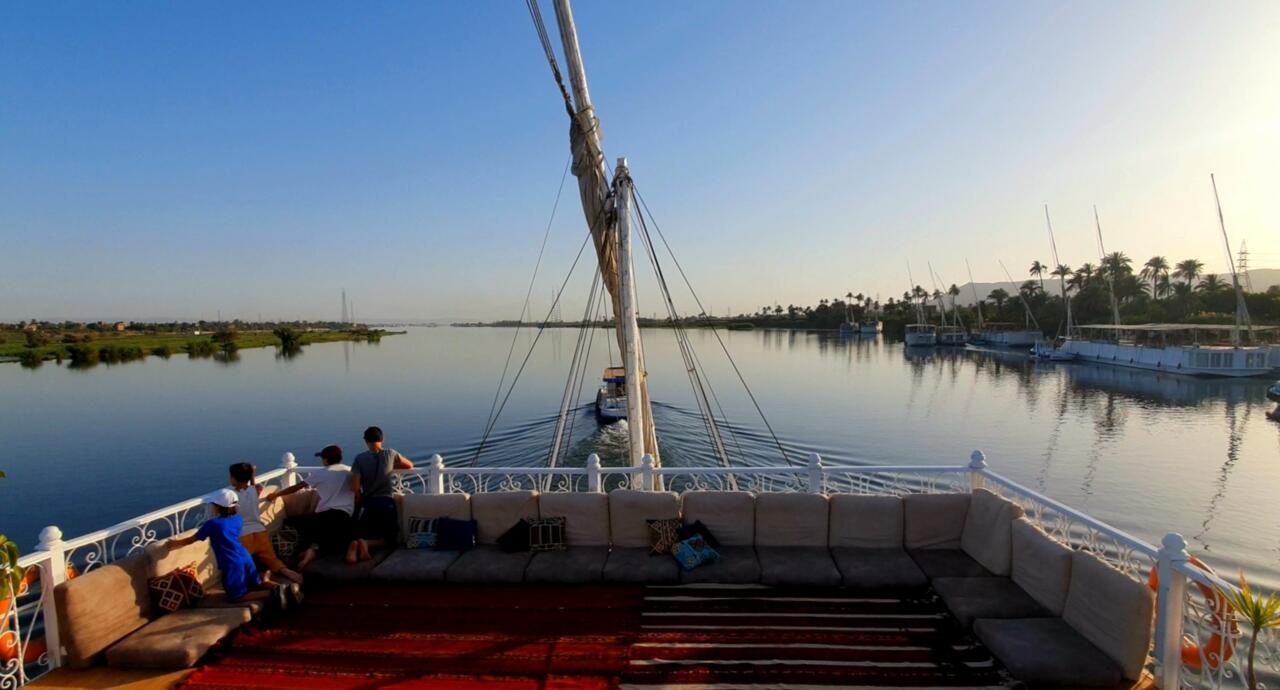 Croisière Nil Authentique en Dahabeya Sekhmet (ou similaire) & Le Caire et Mon French Club Mercure Hurghada