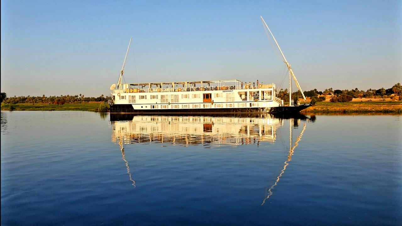 Croisière Authentique Nil en Dahabeya Sekhmet 3 Voiles (ou similaire) et Mon French Club-Movenpick Waterpark Resort & Spa Soma Bay