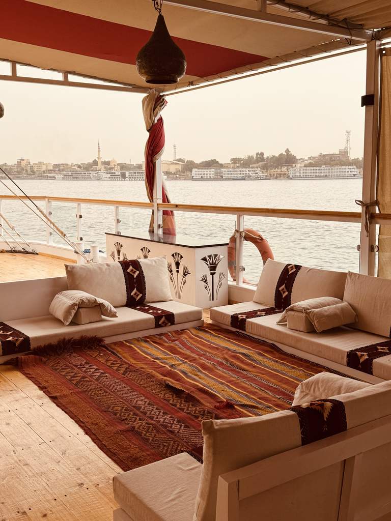 Croisière Nil Authentique en Dahabeya Mabrouka 4 Voiles (ou similaire)