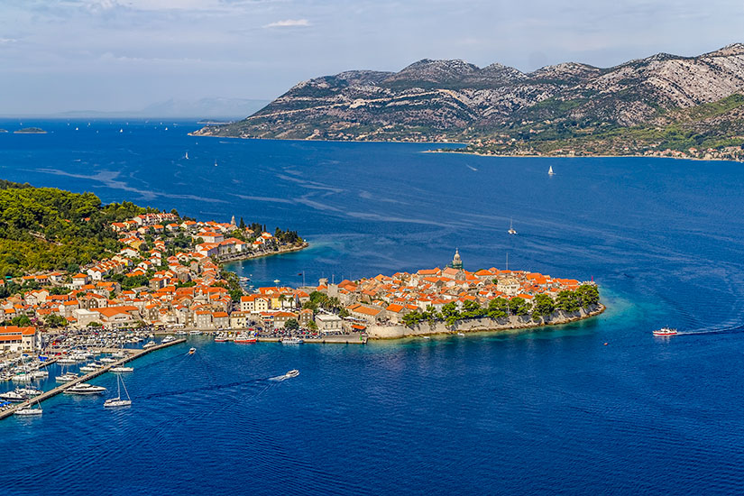 Circuit petit groupe - La Croatie, séjour découverte sur la côte Dalmate (de 10 à 20 pers. Max)