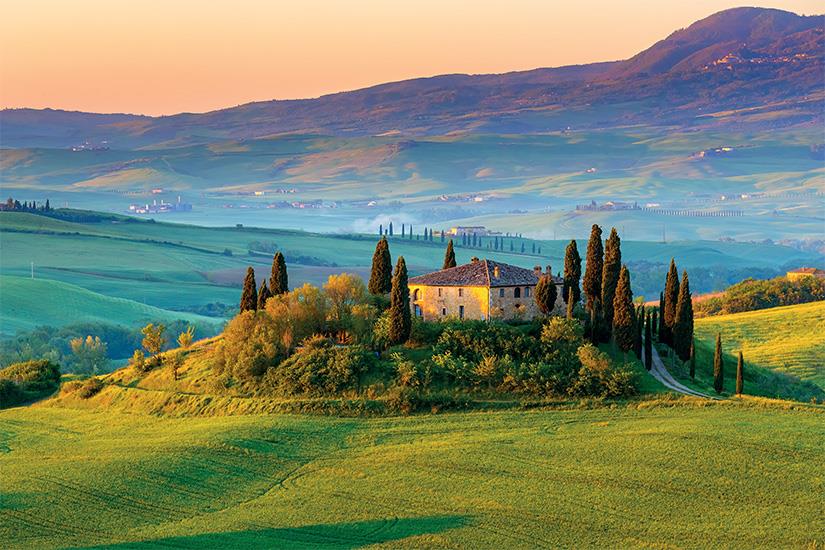 Circuit L'Italie, de la Toscane à Rome