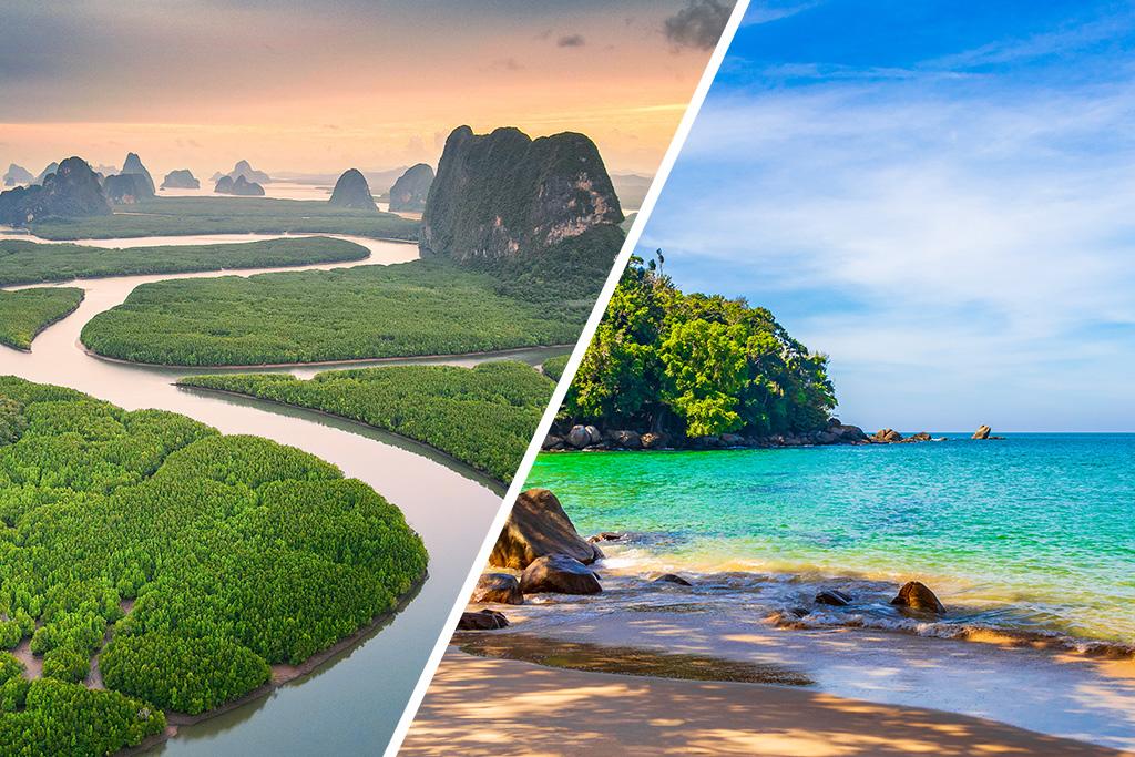 Ôcombiné - Duo Ôclubs : baie de Kamala & Khao Lak 4/5*