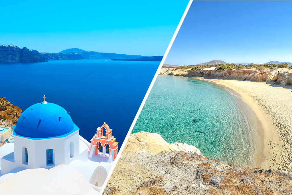 Ôcombiné - Santorin & Naxos 2/3* - 8j/7n