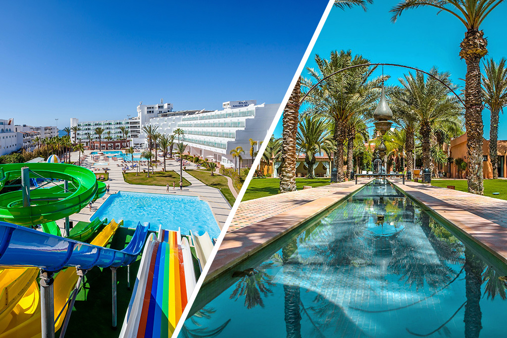 Ôcombiné - Ôclub Amadil Ocean 4* & Domaine Villate Limoune 4*