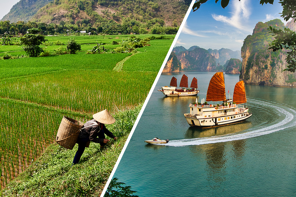 Ôcircuit Essentiel - Paysages majestueux du Vietnam 4/5*