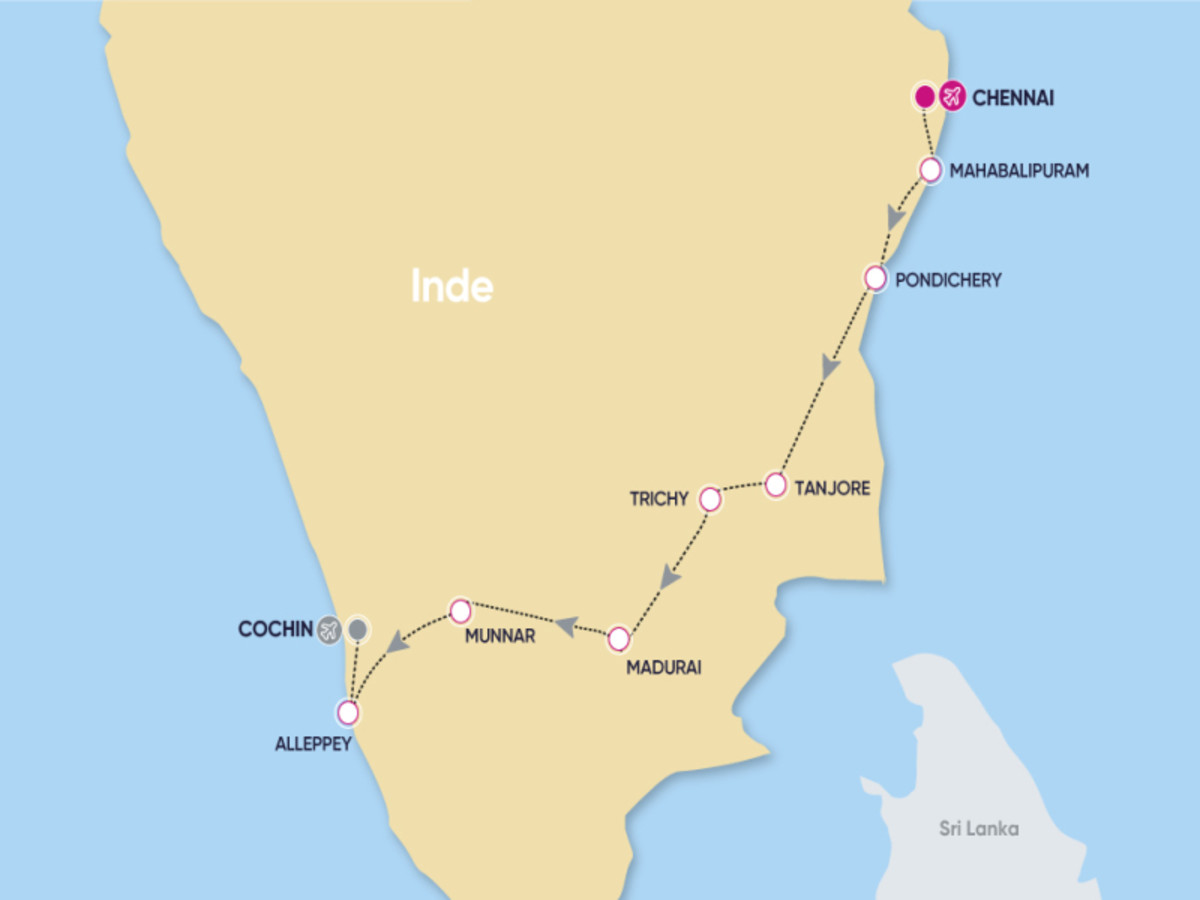 Arrivée à Chennai – Mahabalipuram (Environ 55 Km – Environ 1h30 De Route) 0