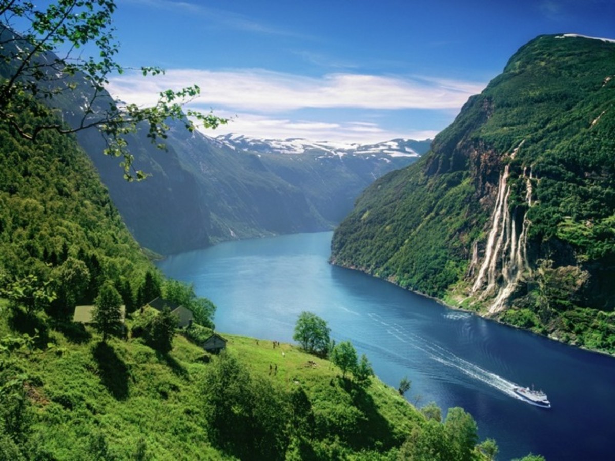 Glacier De Briksdal > Geirangerfjord > ålesund (260 Km) 0