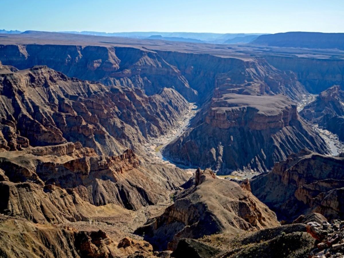 Fish River Canyon > Kalahari (460 Km) 0