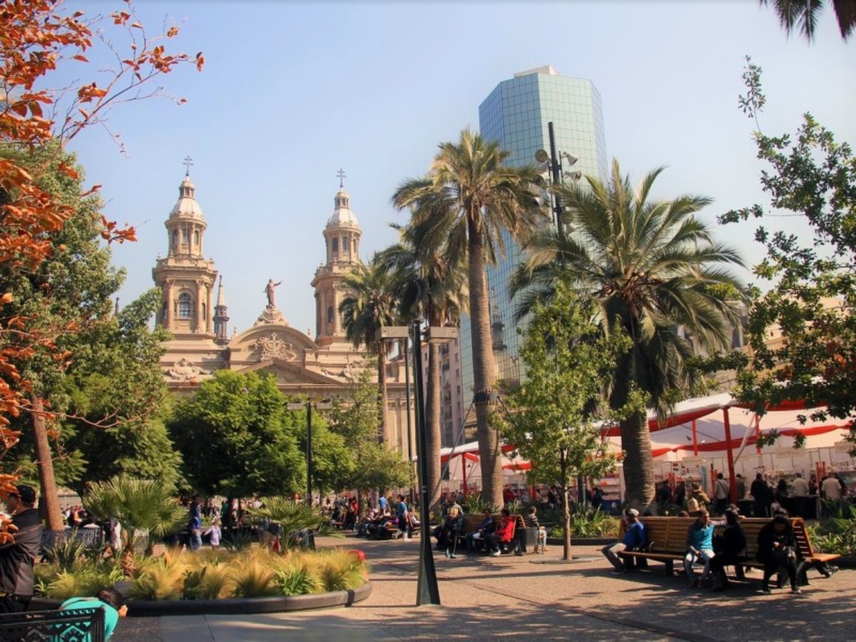 Santiago : Arrivée Et Visite De La Ville 0