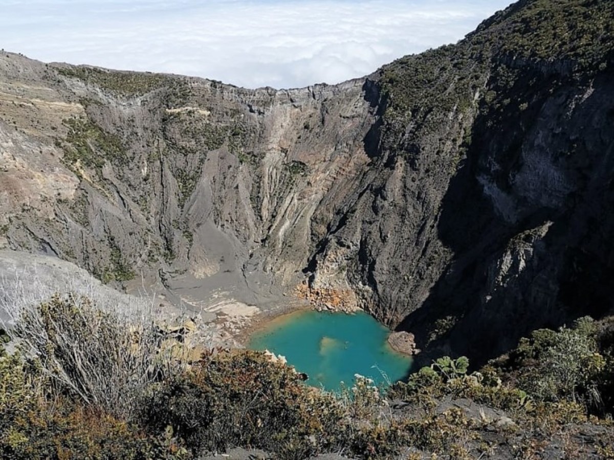 Vallée Centrale Volcan En Activité Capitale Latine 0
