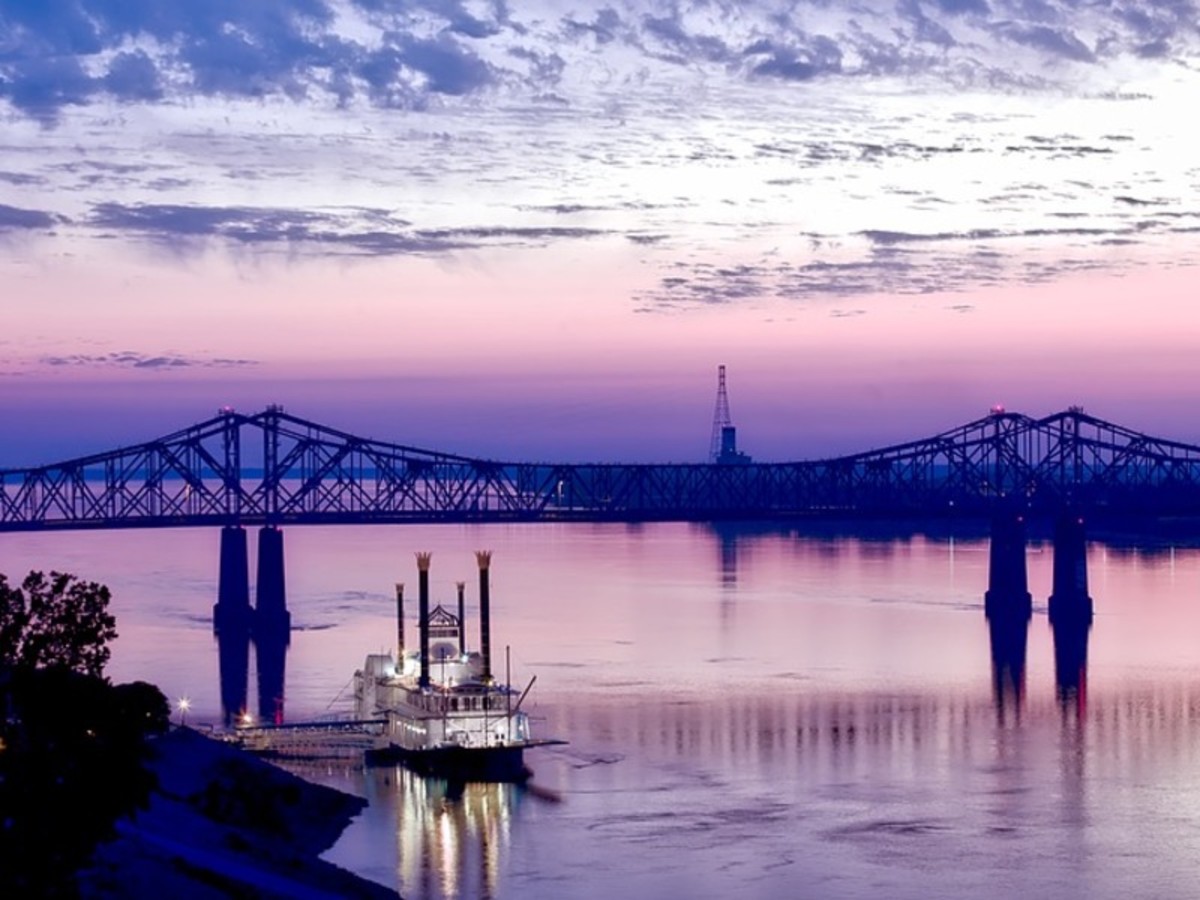 Bâton Rouge > Saint Francisville > Natchez/Vidalia (Env. 150 Km, 2h) 0