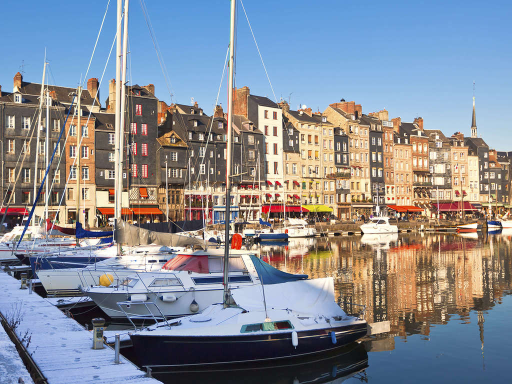 Séjour à Honfleur, avec départ tardif, à 300m du port - 3*