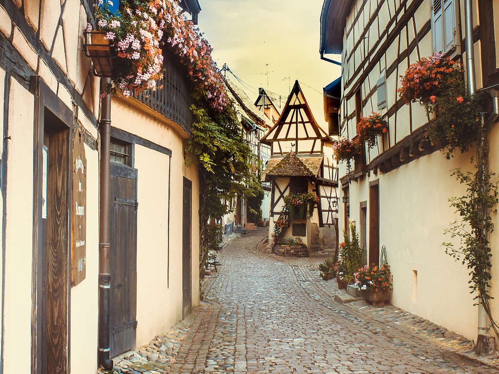 Charme français et saveurs traditionnelles dans un village médiéval en Alsace - 3*
