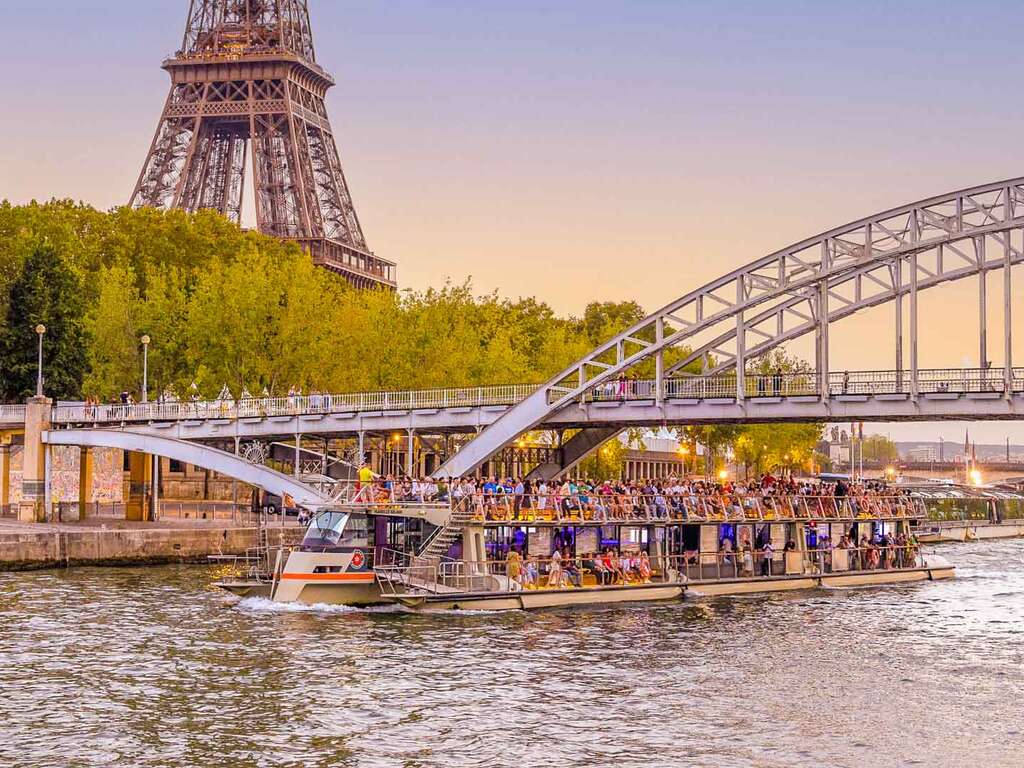 Séjour près de Paris avec croisière sur la Seine, tour de Paris en bus et Tour Eiffel - 3*