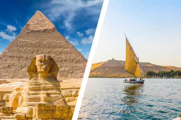 Combiné Croisière et Hôtel Flânerie sur le Nil et Découverte du Caire 5*